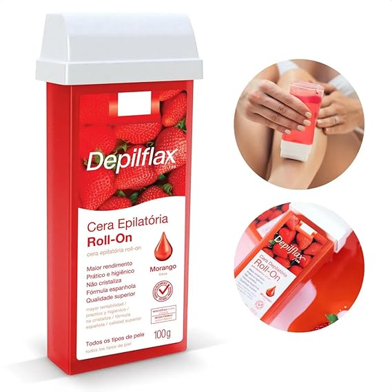 Cera Refil Roll-On Morango 2