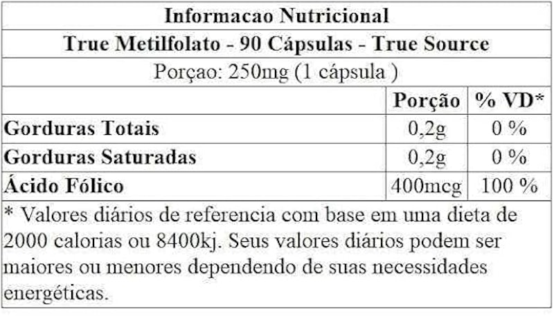 True Metilfolato 3
