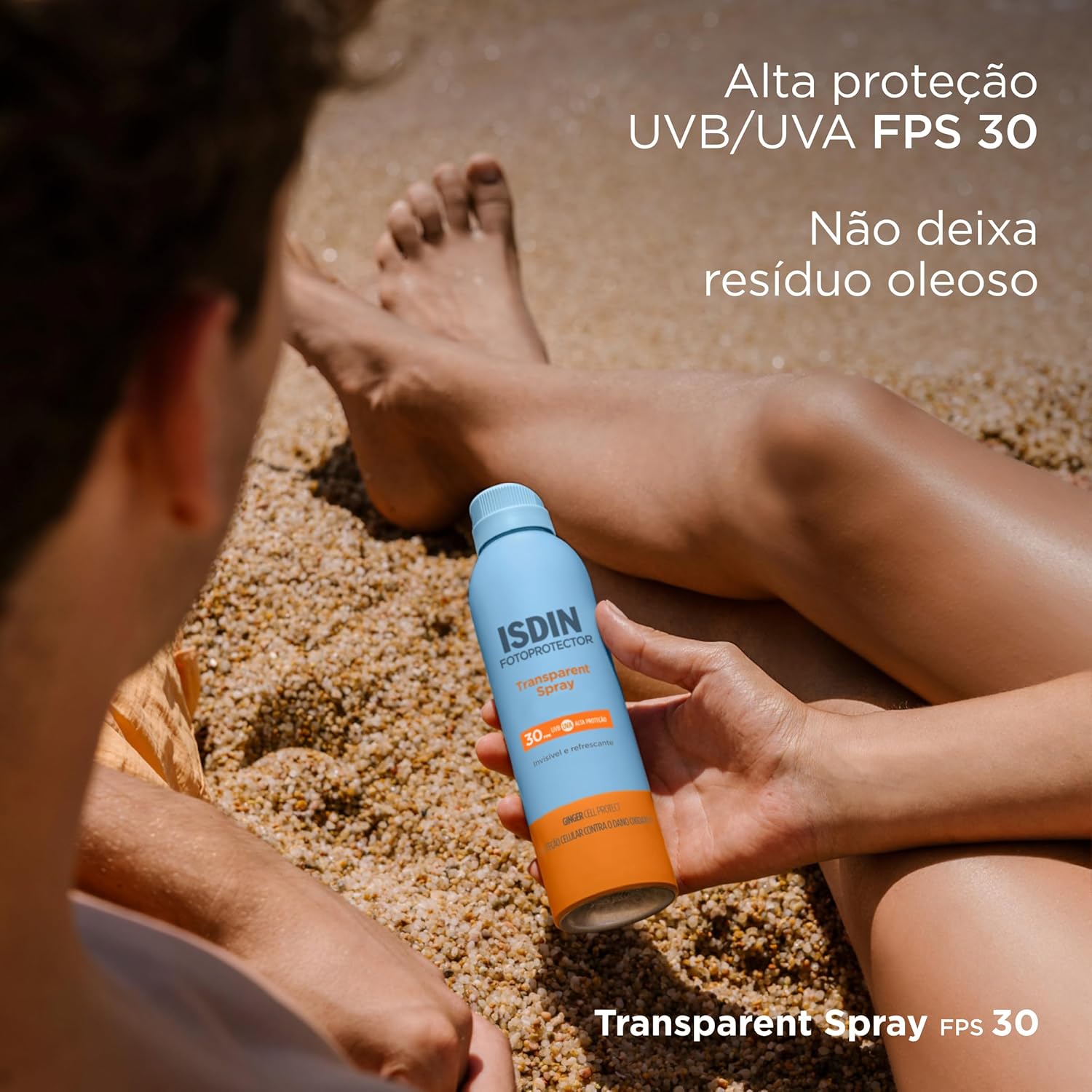 Fotoprotetor Transparent Spray Wet Skin FPS 30 5