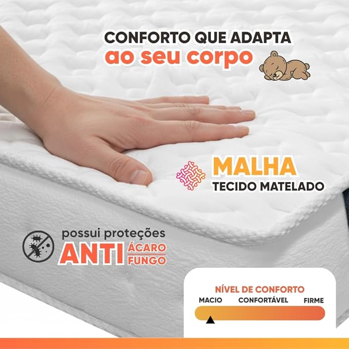 Colchão Infantil Gazin Premium 4