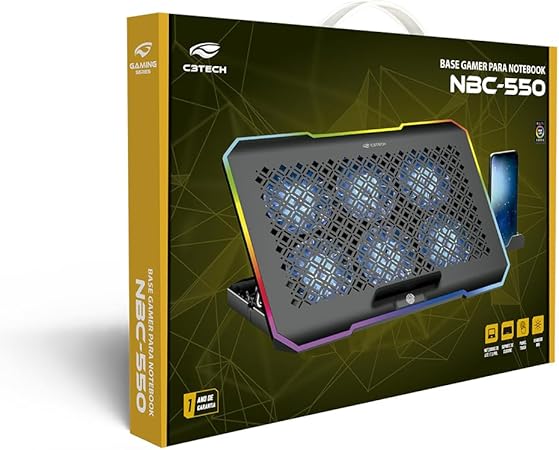 Base para Notebook 17,3" Gamer Gaming 4