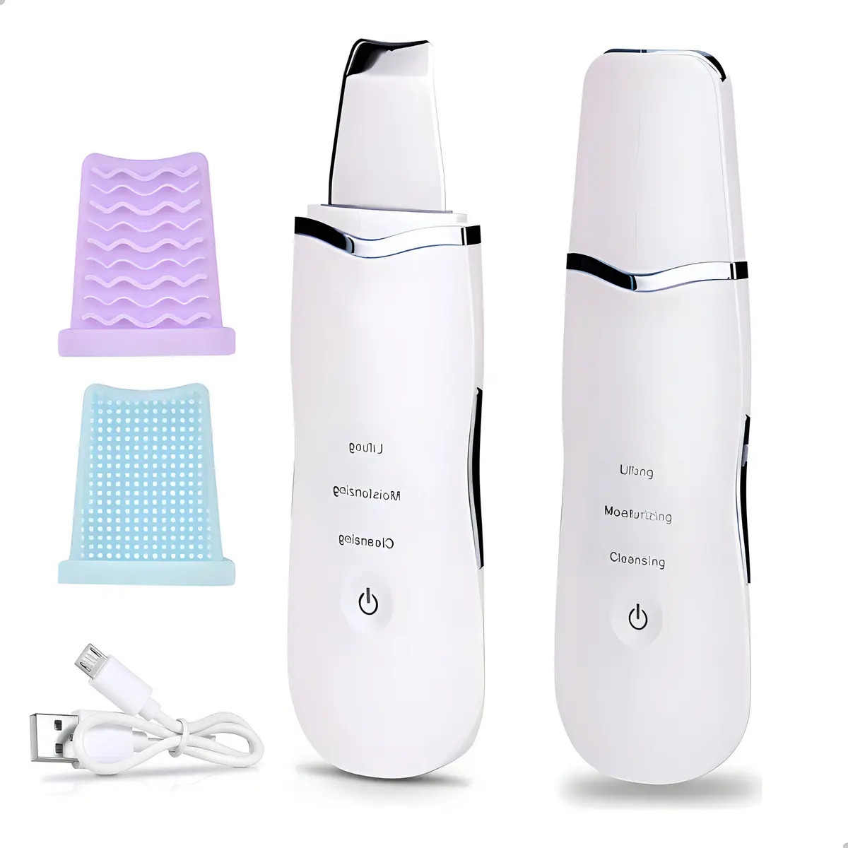Peeling Ultrassônico e Ionização Portátil Anti-cravos e Acne 3