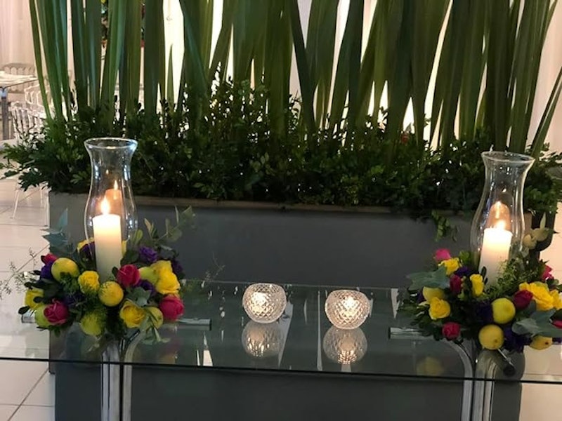 Porta-Velas Castiçal de Vidro Donzela 3
