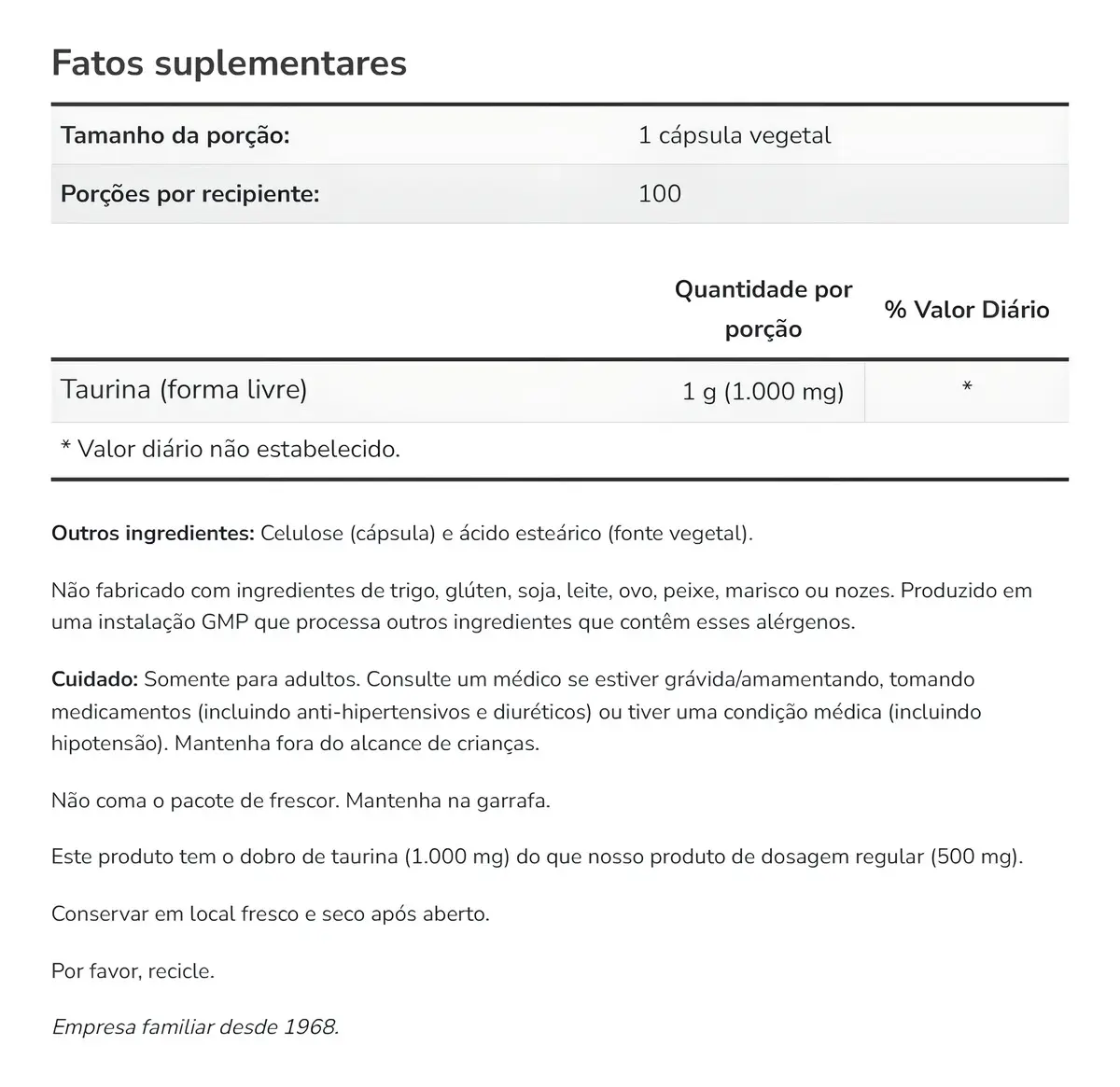 Taurina Extra Forte 1000 mg 5