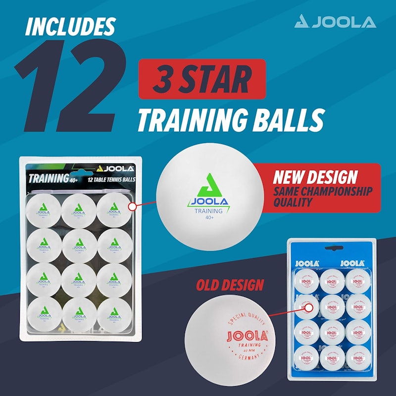 Bolas de Tênis de Mesa Joola Advanced ABS 40+ 2