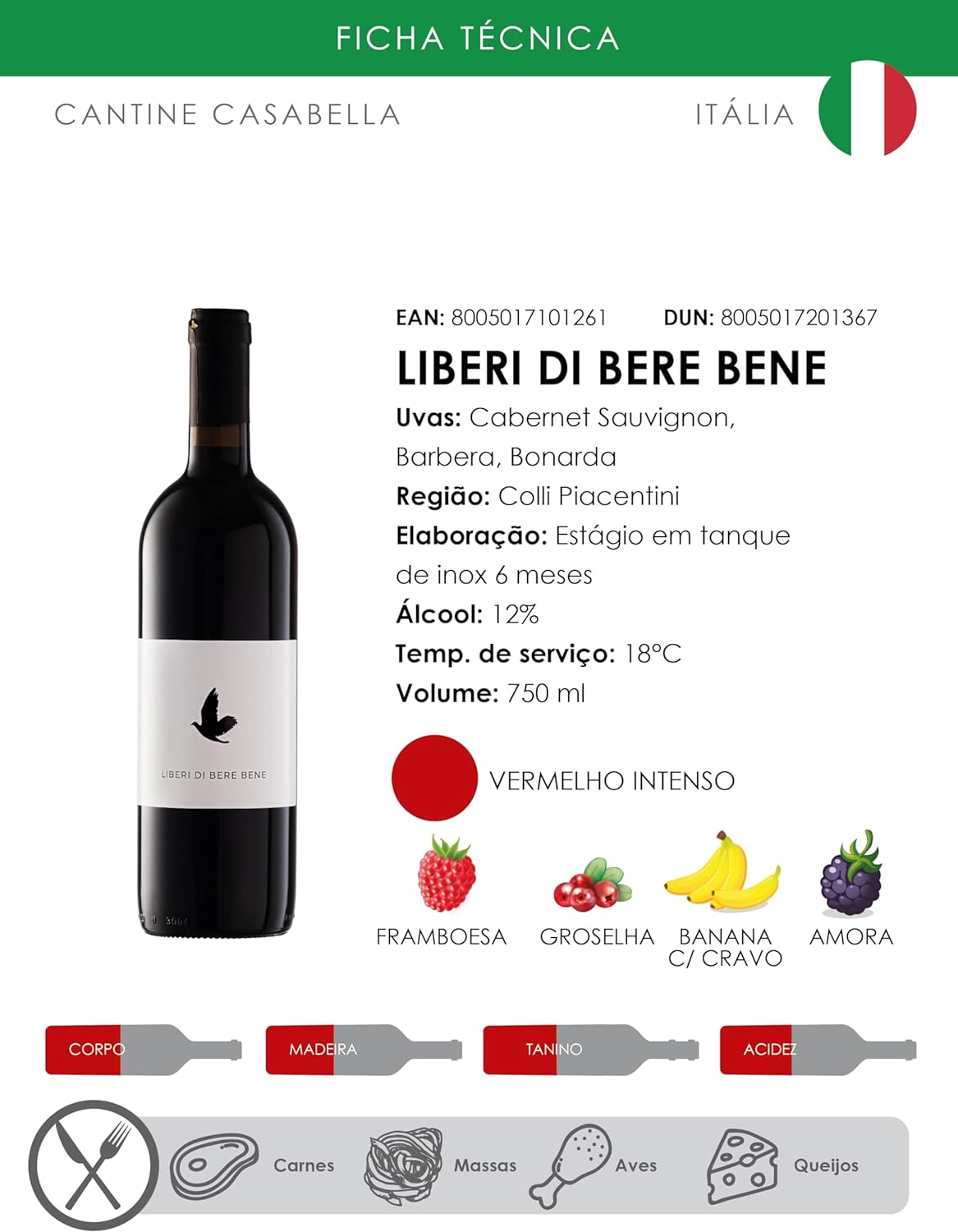 Vinho Tinto Italiano  4