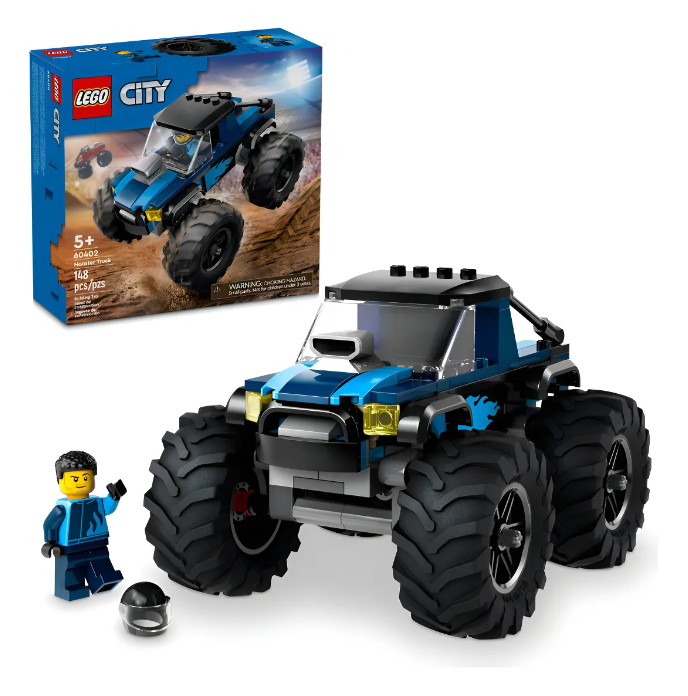 City - Monster Truck Azul 1