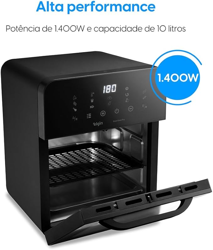 Fritadeira Air fryer Forno Style Oven Fry 10 L 3