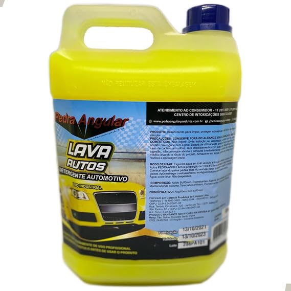 Shampoo Automotivo com Cera de Carnaúba Concentrado 5 L 1