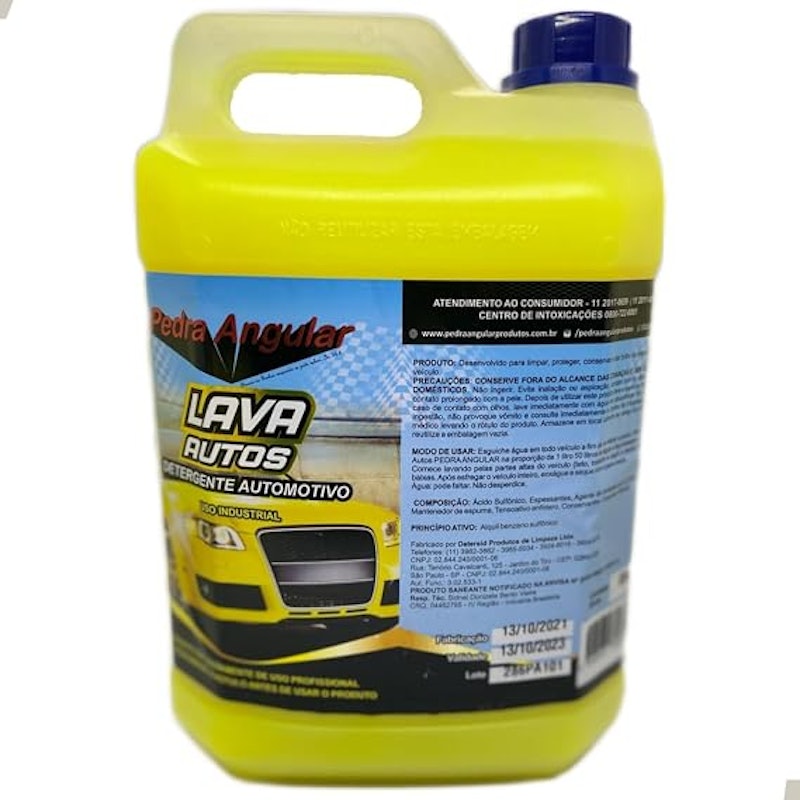 Shampoo Automotivo com Cera de Carnaúba Concentrado 5 L 1