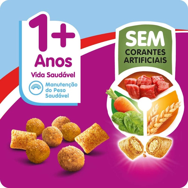 Ração Seca para Gatos Adultos Castrados Carne 4
