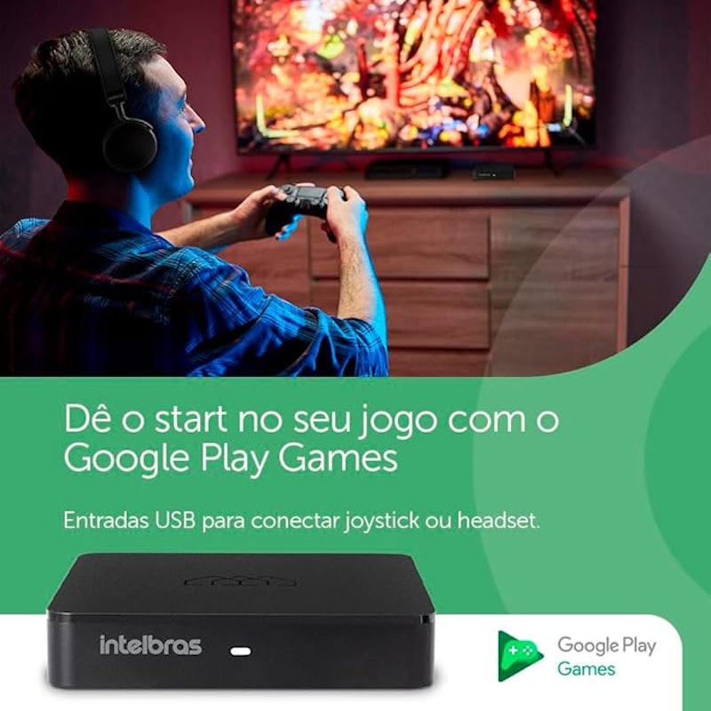 Smart TV Box Full HD Intelbras 5