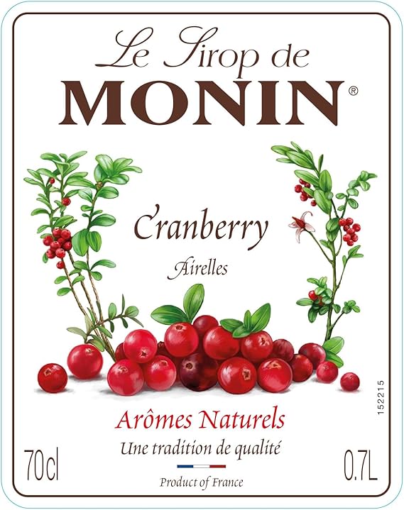 Xarope Cramberry Monin 3