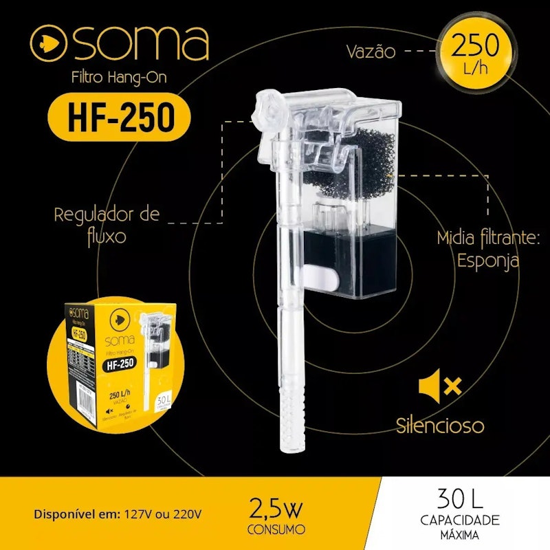 Filtro Externo Hang-0n 250 L/h 2
