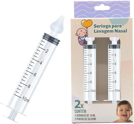 Seringa para Lavagem Nasal com 2 Unidades 1