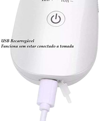Peeling Ultrassônico Portátil com Ionização 2 Em 1 4