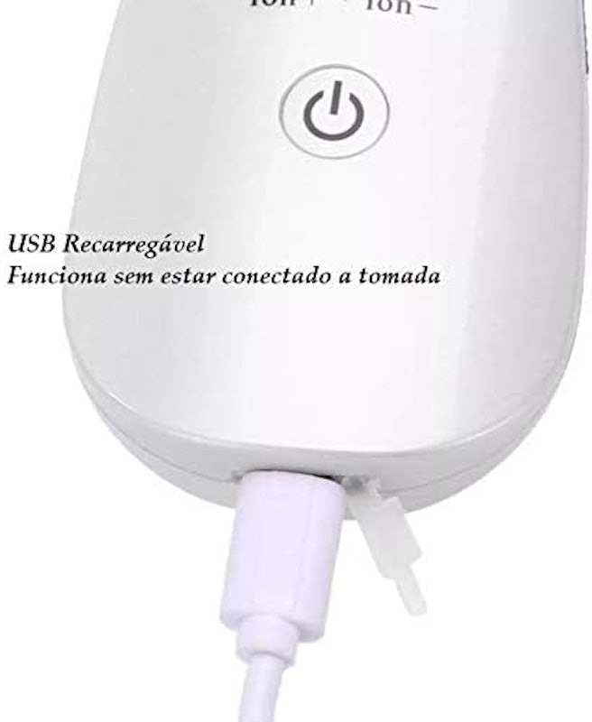Peeling Ultrassônico Portátil com Ionização 2 Em 1 4