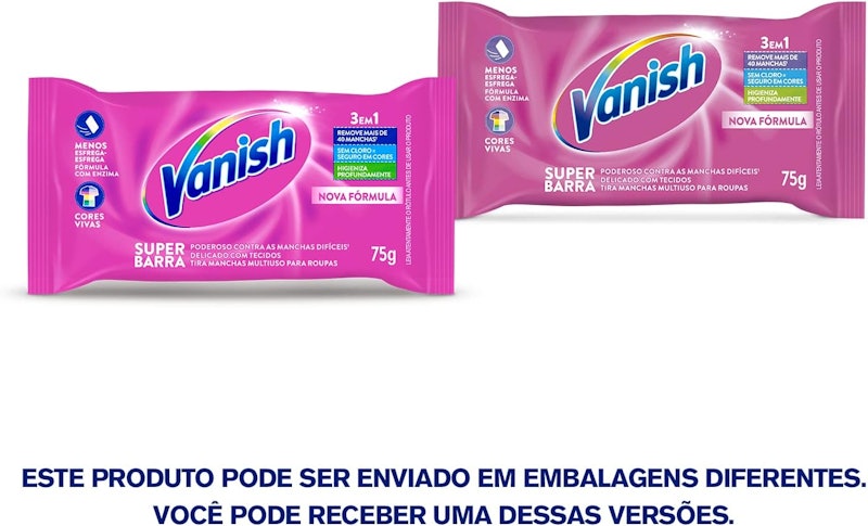 Tira Manchas Super Barra Vanish - 75 g 2
