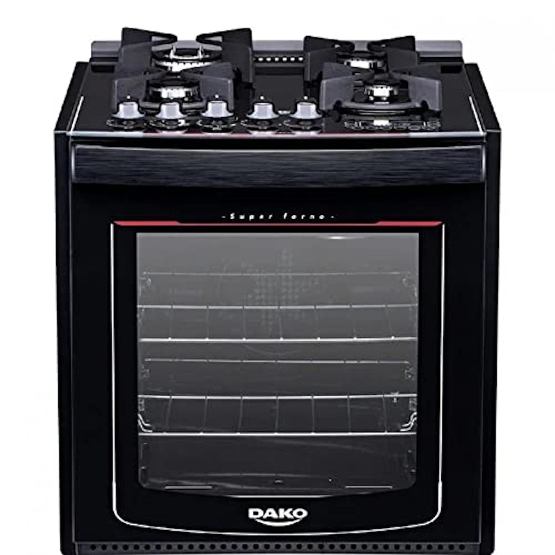 Fogão de Embutir 4 Bocas Turbo Glass 1
