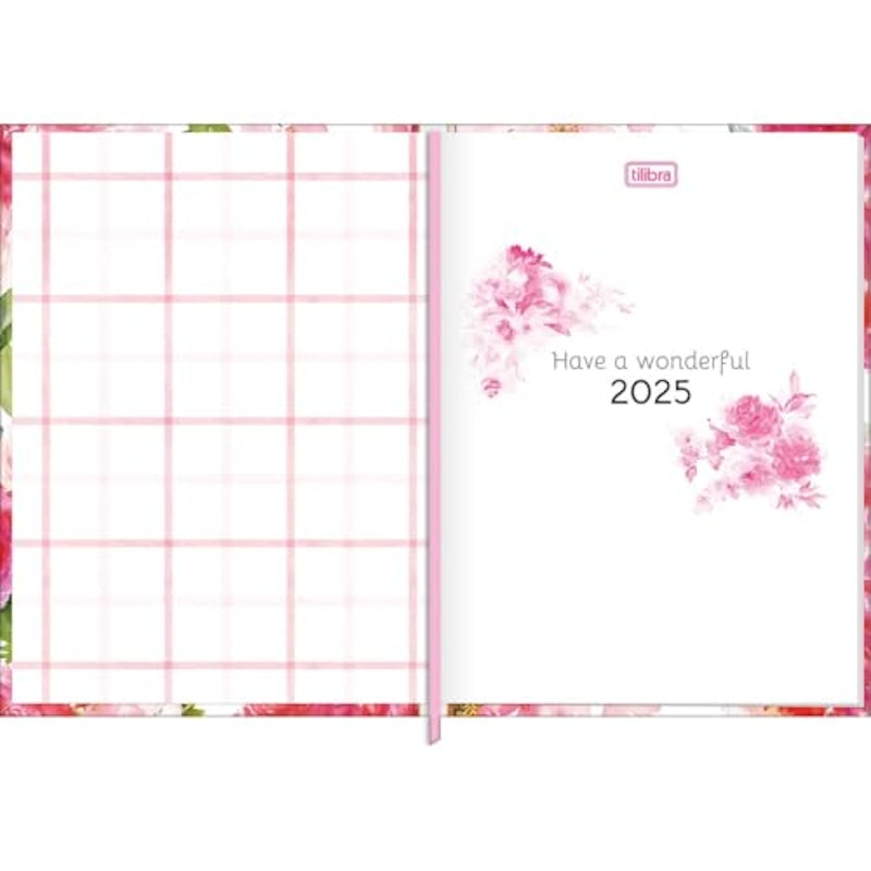 Agenda Costurada Diária Feminine 2025 2