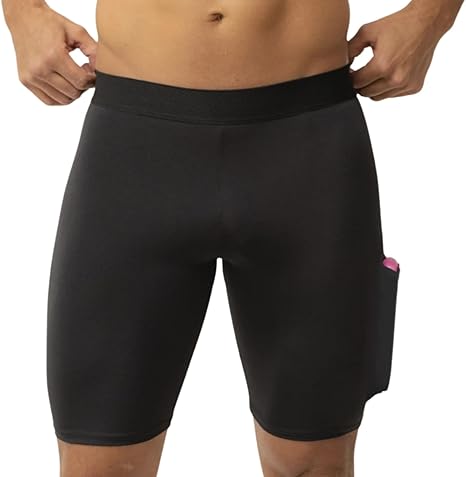 Kit 3 Bermudas para Ciclistas com Bolso e Proteção Térmica UV Meia Coxa  2
