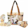 MAGICC Kit Feminino Praia Chapéu de Palha com Bolsa, Necessaire e Chinelo 1