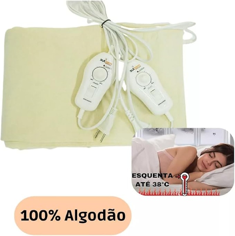Lençol Térmico Elétrico Queen Size Sulterm 4