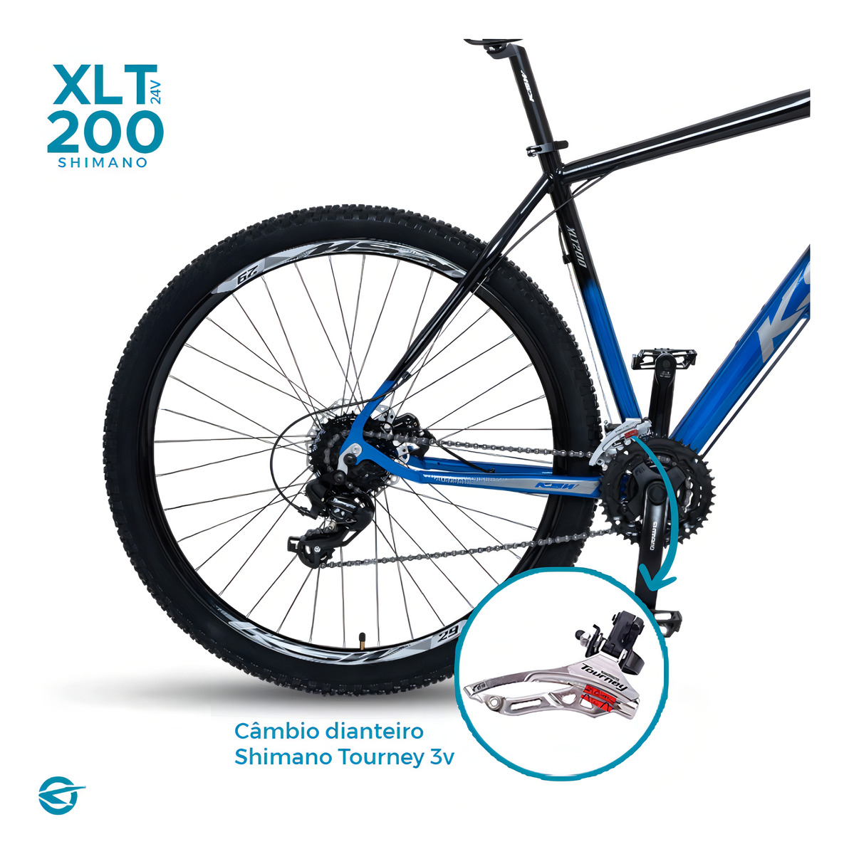 Bicicleta KSW XLT 200 3
