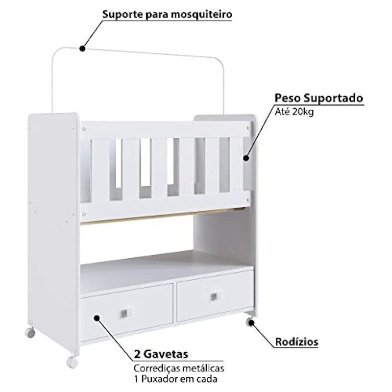 Mini Berço Moisés Normatizado 5