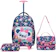SPECTOR Kit Escolar Mochila de Rodinhas c/ Estojo Lancheira 1