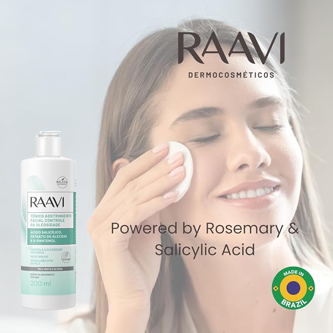 Tônico Adstringente Facial Controle da Oleosidade 4