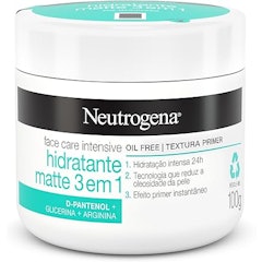 Hidratante Facial Matte 3 em 1 Face Care Intensive
