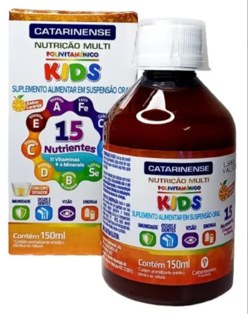 Polivitamínico Kids Suspensão Oral Nutrição 1