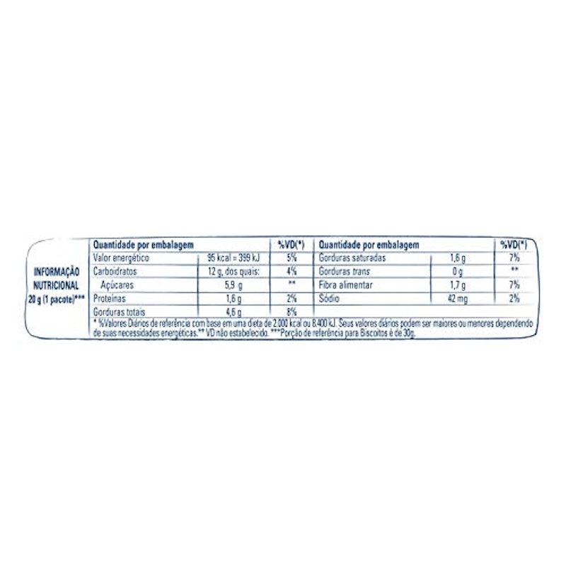 Nesfit Cookie Integral Cacau e Avelã 60 g 3