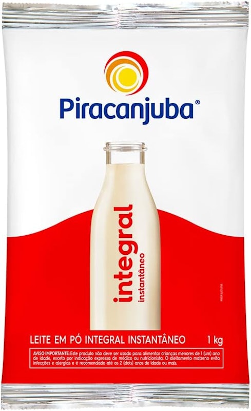 Leite em Pó Integral Instantâneo Piracanjuba 1