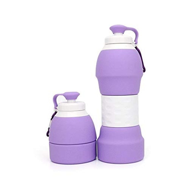 Garrafa Retrátil de Silicone 4
