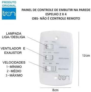 Ventilador Marbella Tron 4