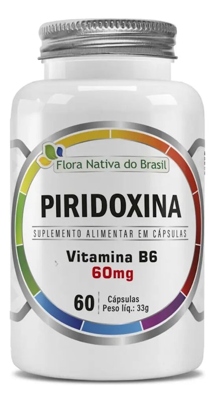 Vitamina B6 (60 mg Piridoxina) 550 mg 1