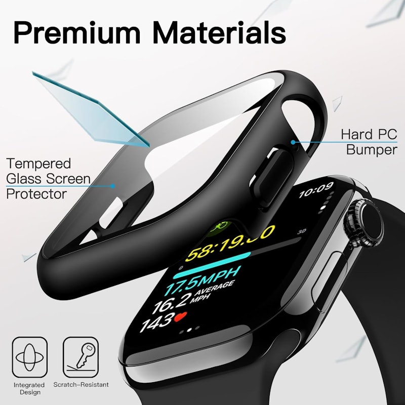 Waterproof Case with Screen Protector for Apple Watch Series 11/10 3