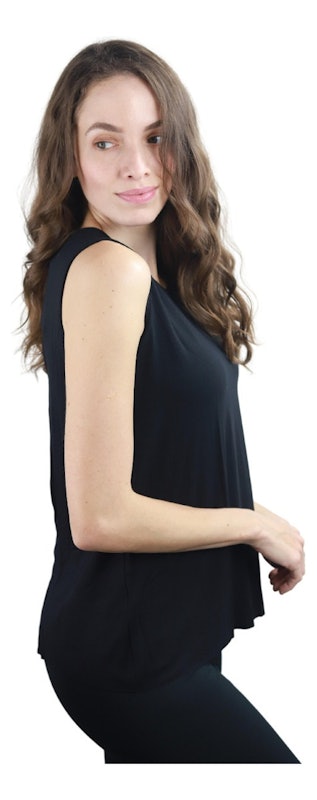 Blusa Feminina Lipt Detalhes nas Costas Regata Aberta 5