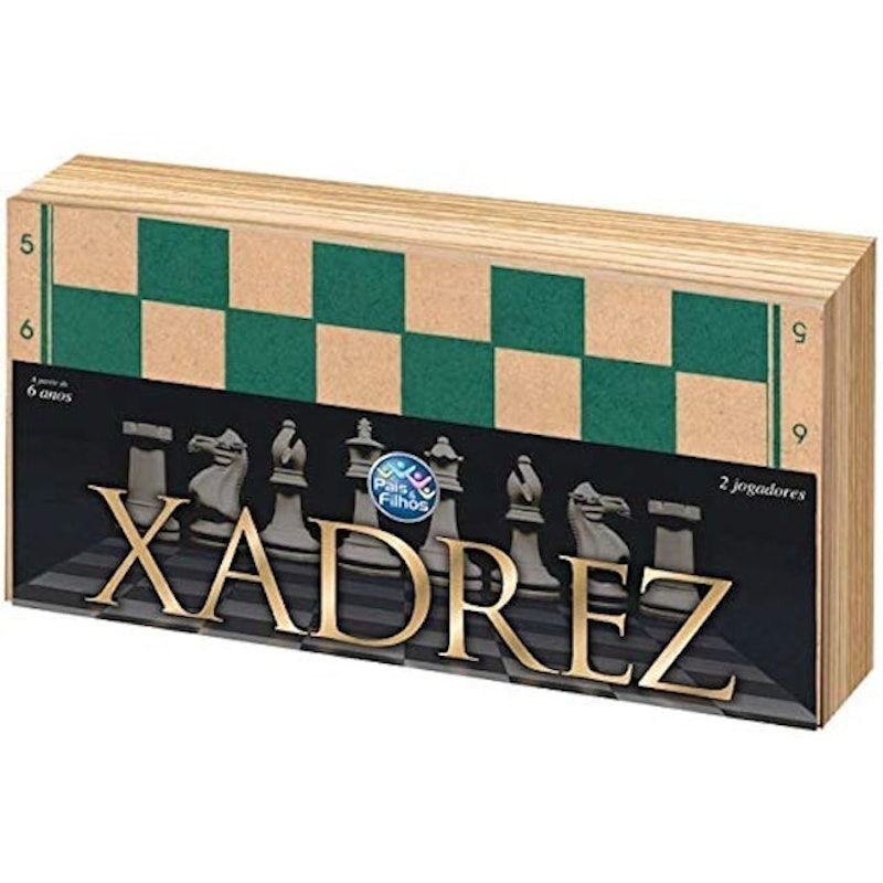 Xadrez Caixa de Madeira - 40 cm 1