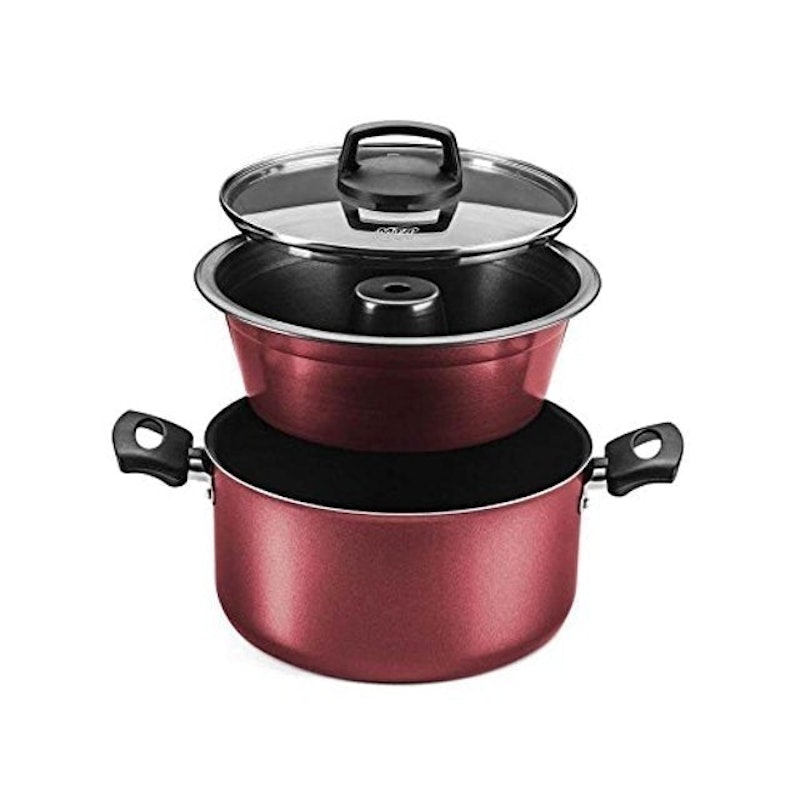 Conjunto para Pudim Cristal Cereja com tampa N°20 3,2 L 1