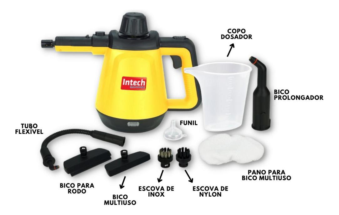 Higienizador a Vapor Top Clean 5