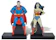 URBAN Aparador de Livros Super-Homem e Mulher-Maravilha 1