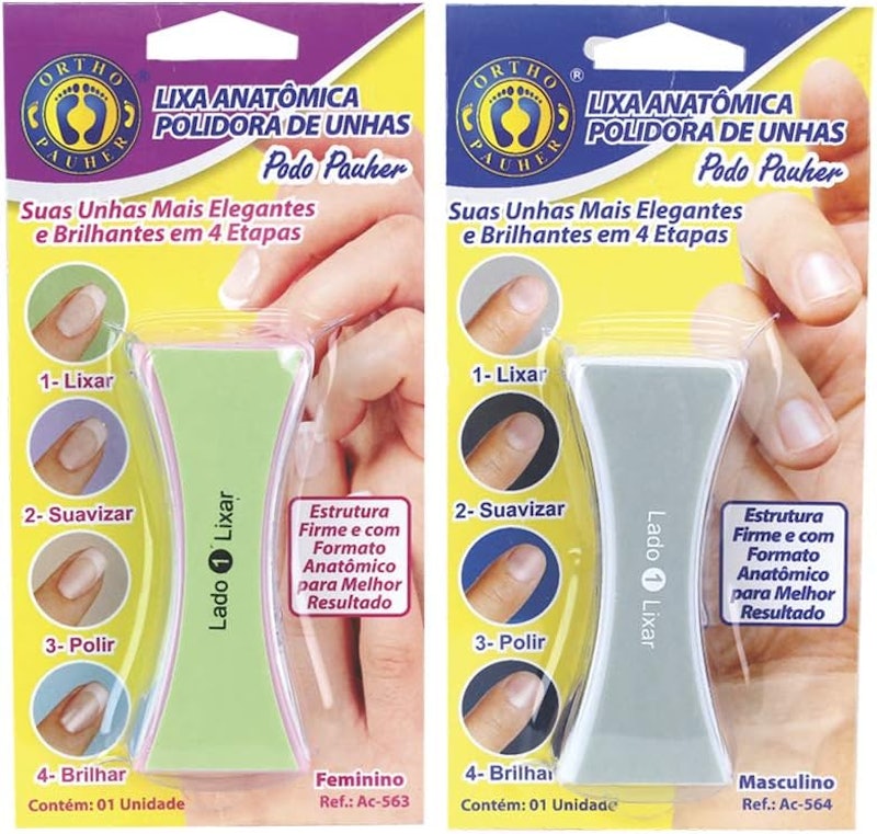 Lixa Anatômica Polidora de Unhas 3