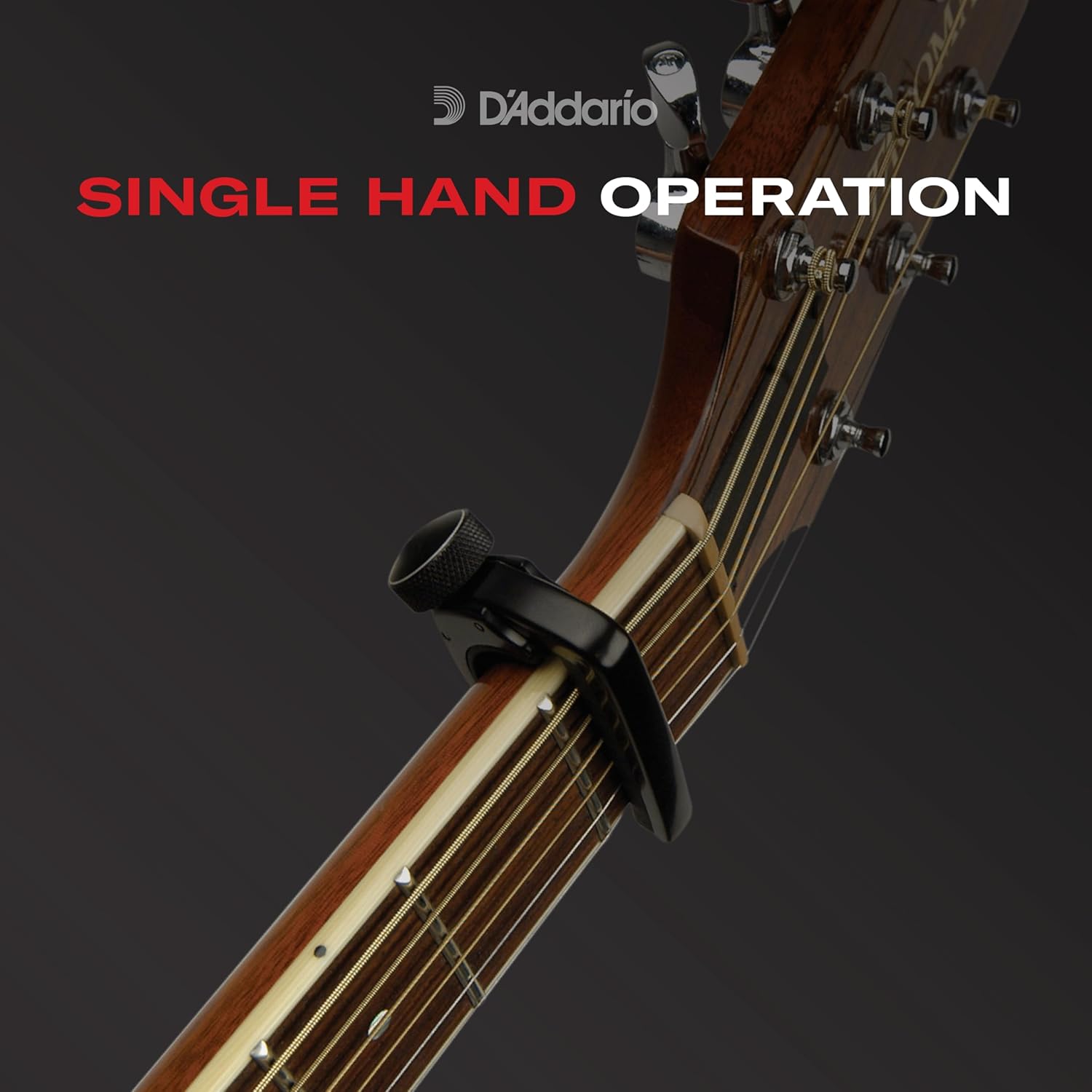 Capotraste Violão Nylon D'Addario Classical Lite 3