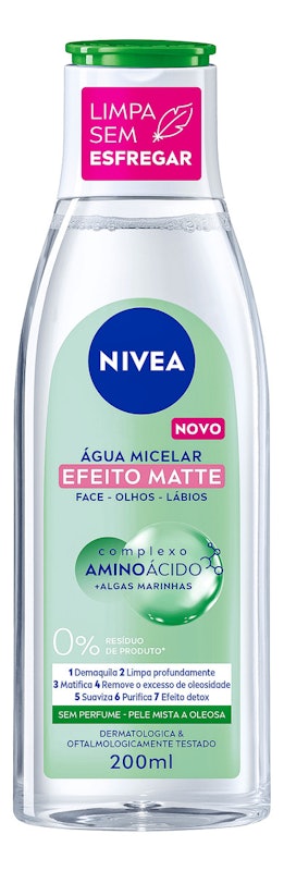 Água Micelar Efeito Matte 1