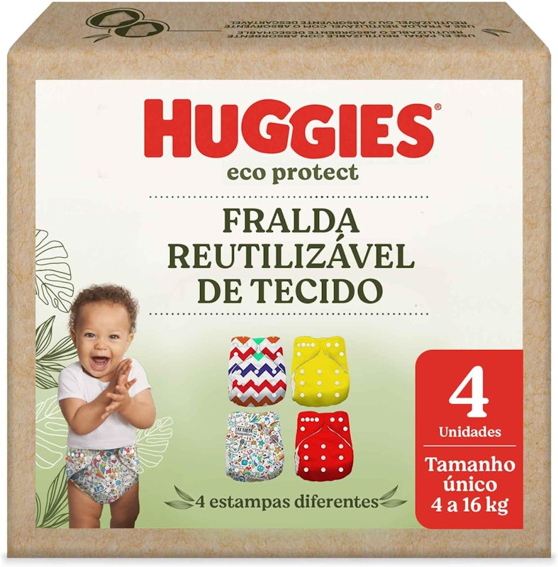 Fralda Reutilizável Eco Protect 1