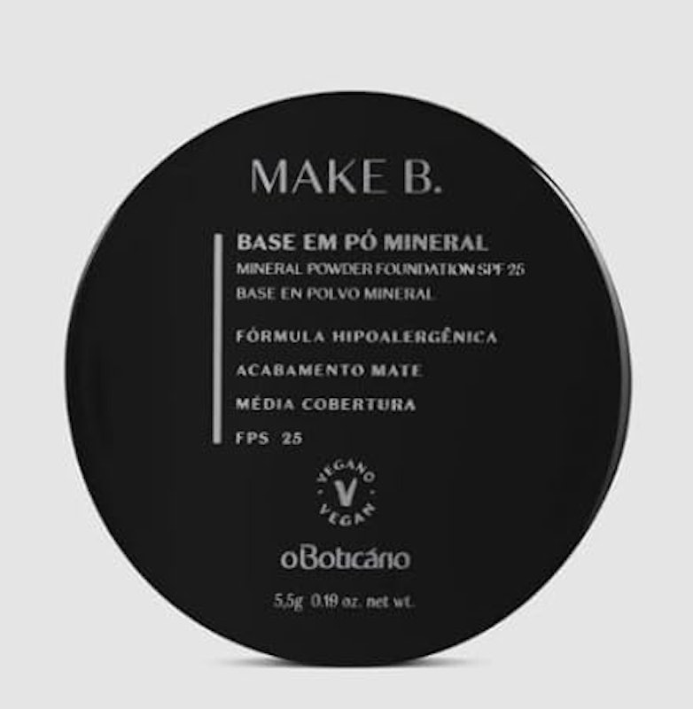 Base em Pó Mineral Make B. 1