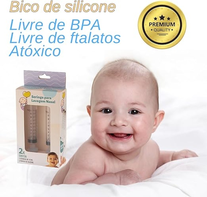 Seringa para Lavagem Nasal com 2 Unidades 2